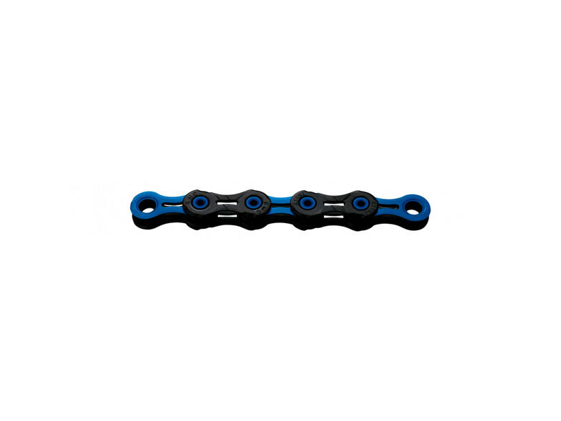KMC DLC 11 Waxed Chain 118L 118L Black/Blue click to zoom image