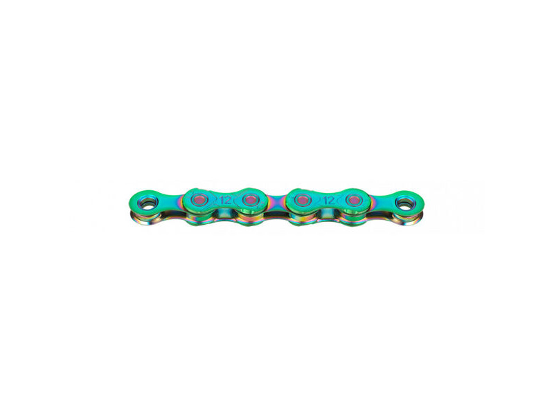 KMC X12 Waxed Chain 126L Oilslick click to zoom image