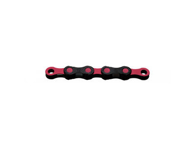 KMC DLC 12 Waxed Chain 118L 118L Black/Pink