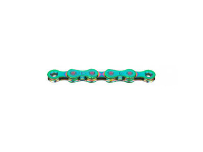 KMC X12-L Waxed Chain 126L - Shimano 12sp 126L Green