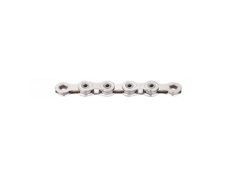 KMC X12-L Waxed Chain 126L - Shimano 12sp 126L Silver click to zoom image