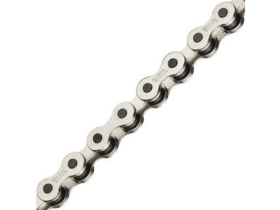 Taya 410HD Single Speed Chain 1/2 x 1/8 Silver/Silver 112L