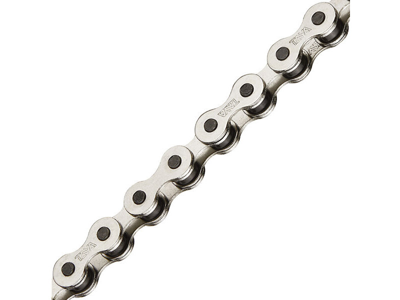 Taya 410HD Single Speed Chain 1/2 x 1/8 Silver/Silver 112L click to zoom image