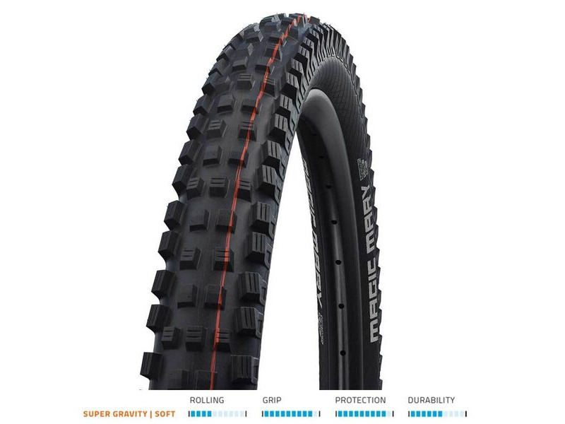 Schwalbe Magic Mary Evo S/Gravity Soft TLE 27.5x2.60 Fold click to zoom image