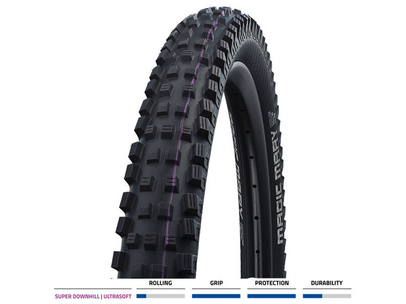Schwalbe Magic Mary Super Downhill U-Soft 27.5x2.4 Fold TLE click to zoom image
