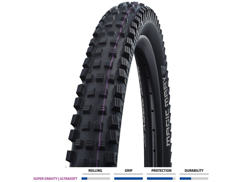 Schwalbe Magic Mary SuperG U-Soft Fold 27.5x2.40 click to zoom image