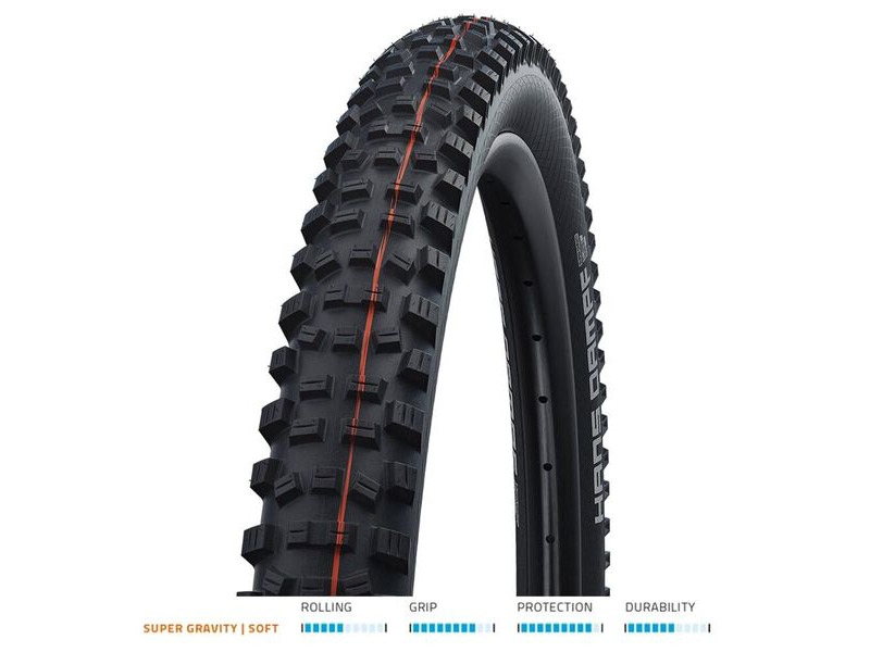 Schwalbe Hans Dampf Evo SuperG Soft TLE 29x2.35 Fold click to zoom image