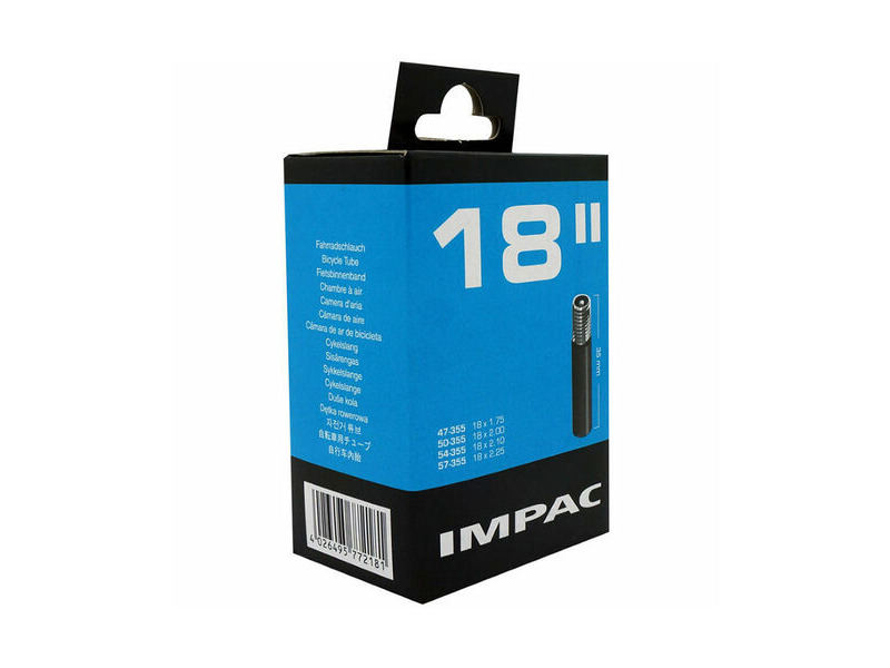 Schwalbe Impac Inner Tube 18 x 1.75-2.35 Schrader click to zoom image