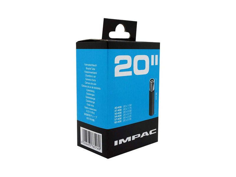 Schwalbe Impac Inner Tube 20 x 1.75-2.35 Schrader click to zoom image
