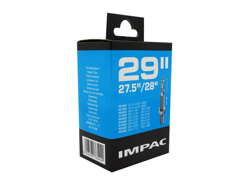Schwalbe Impac Inner Tube 29 x 1.75-2.35 Presta click to zoom image
