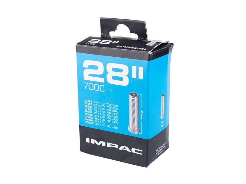 Schwalbe Impac Inner Tube 700 x 28-45c Schrader click to zoom image
