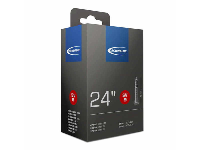 Schwalbe SV9 Inner Tube 24 x 1 3/8 click to zoom image