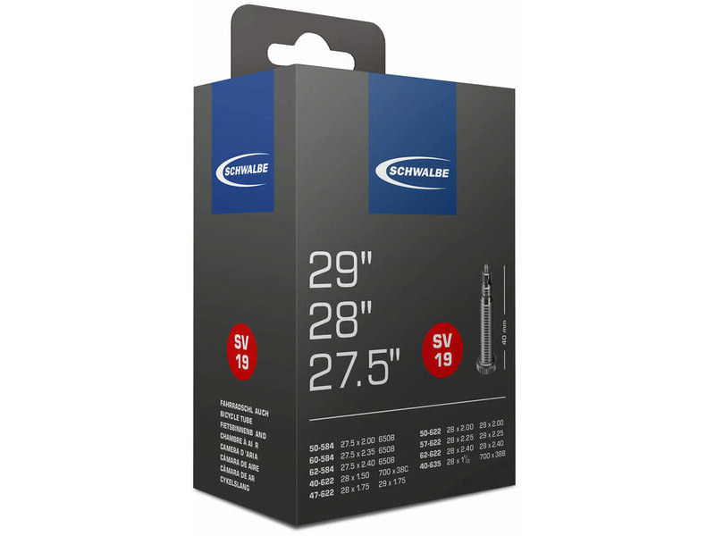Schwalbe SV19 Inner Tube 29/27.5 x 1.50-2.35 click to zoom image