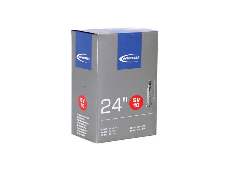 Schwalbe SV10 Inner Tube 24 x 1.50-2.50 click to zoom image