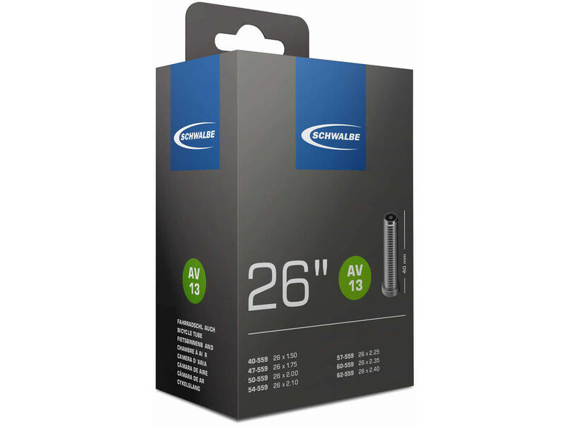 Schwalbe AV13 Inner Tube 26 x 1.50-2.50 click to zoom image