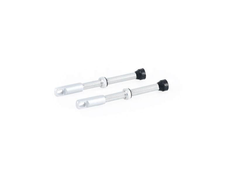 Oxford Tubeless Alloy Valve 60mm Silver click to zoom image