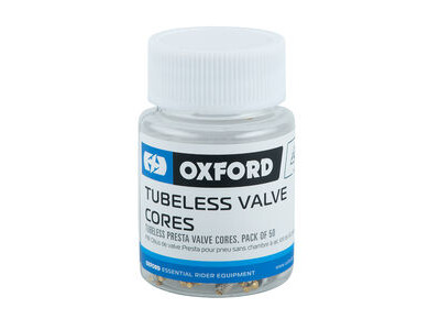 Oxford Tubeless Valve Cores (Pack of 50)