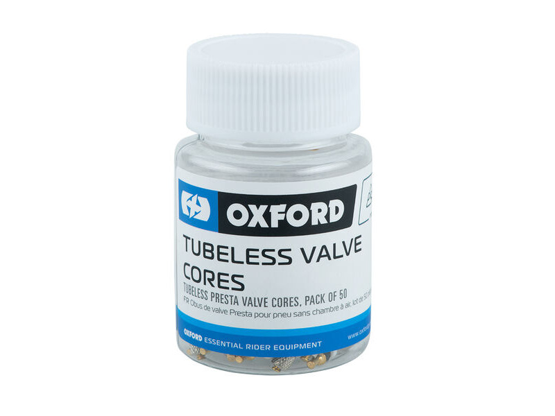 Oxford Tubeless Valve Cores (Pack of 50) click to zoom image
