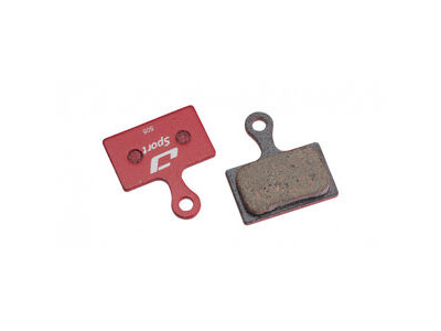 Jagwire Sport Semi-Metallic Disc Brake Pad - Shim Road & RideRever Sport Semi-Metallic
