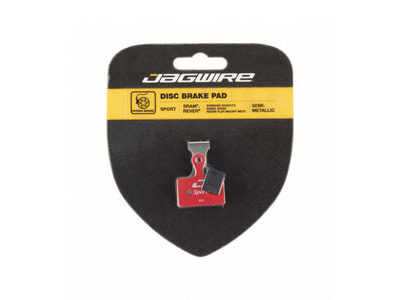 Jagwire Sport Semi-Metallic Disc Brake Pad - Shim Road & RideRever Sport Semi-Metallic click to zoom image