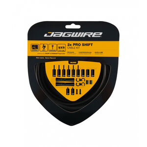 Jagwire Pro Shift Kit 2x  Stealth  click to zoom image