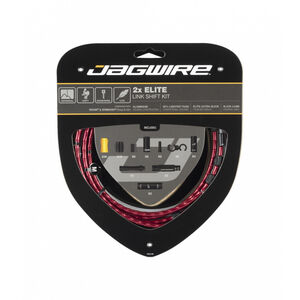 Jagwire Elite Link Shift Kit 2x  Red  click to zoom image