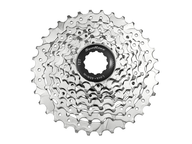 SunRace CSM66 8 Speed MTB 11-32T Nickel Cassette click to zoom image