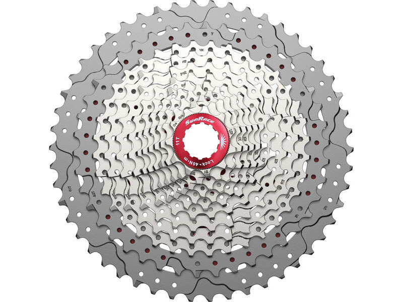SunRace CSMZ90 12 Speed MTB 11-50T Metallic Cassette click to zoom image