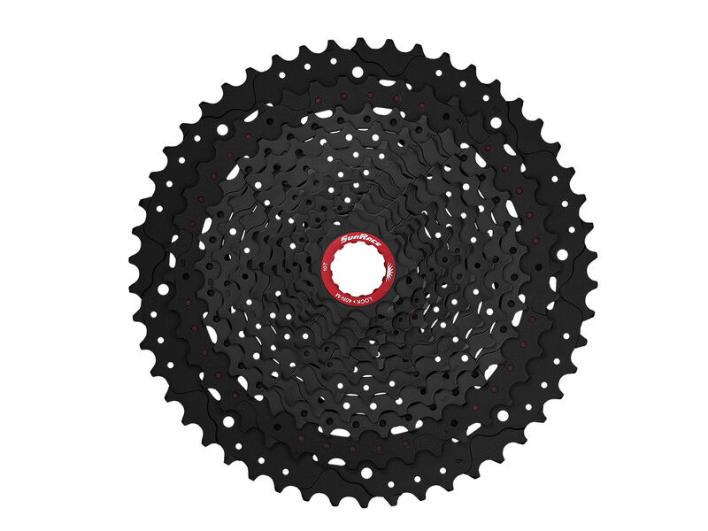 SunRace CSMZ800 - 12-Speed MTB Cassette 11-51T in Black click to zoom image