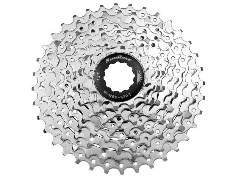 SunRace CSM98 9 Speed MTB 11-36T Nickel Cassette click to zoom image