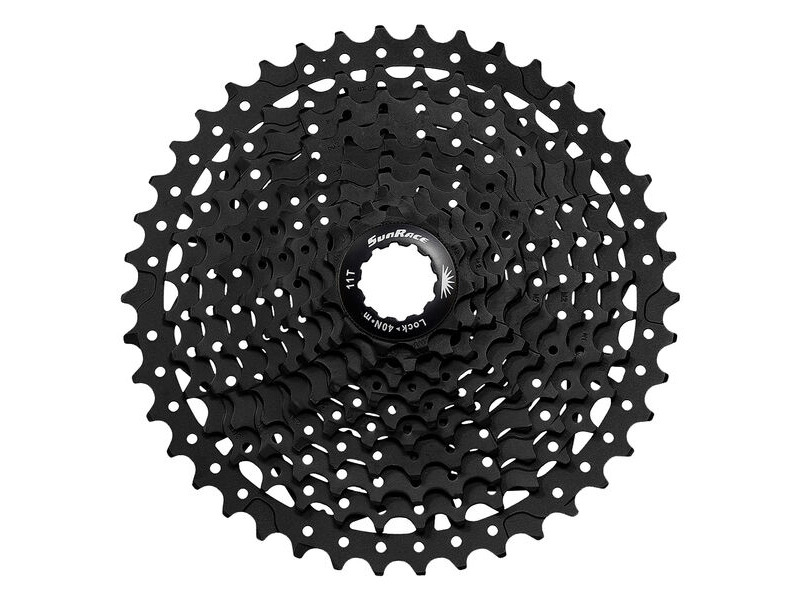 SunRace CSMS3 - 10-Speed MTB Cassette 11-46T in Black click to zoom image