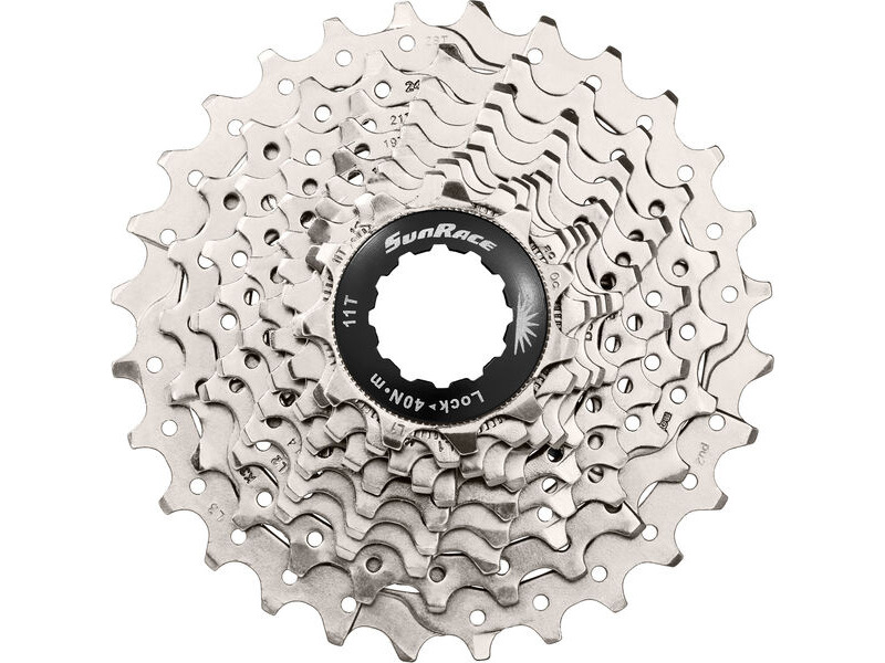 SunRace CSRS0 10 Speed Road 11-32T Metallic Cassette click to zoom image