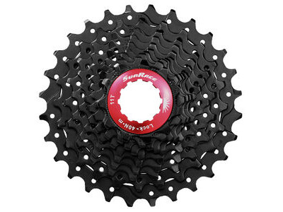 SunRace CSRX0 - 10-Speed 11-28T Road Cassette in Black