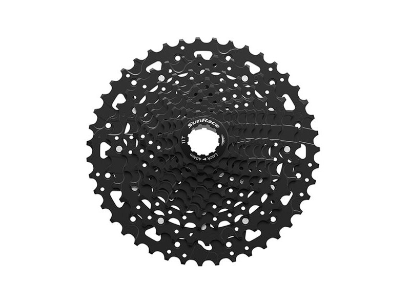 SunRace CSUS700 LinkGlide-Cues 10 Speed Cassette 11-43T in Black click to zoom image