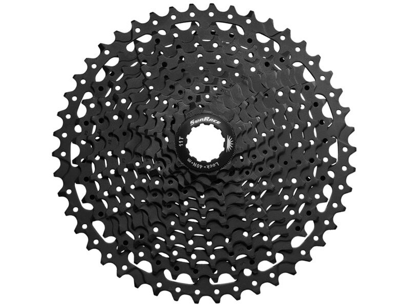 SunRace CSMS8 11 Speed MTB 11-46T Black Cassette click to zoom image