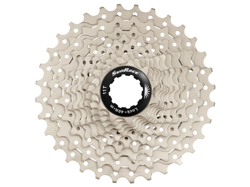 SunRace CSR3 11 Speed Road 11-32T Metallic Cassette click to zoom image
