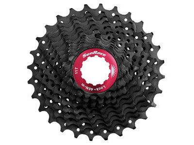 SunRace CSRX1 - 11 Speed Road Cassette 11-36T in Black