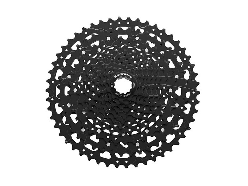 SunRace CSUX700 LinkGlide-Cues 11 Speed Cassette 11-50T in Black click to zoom image