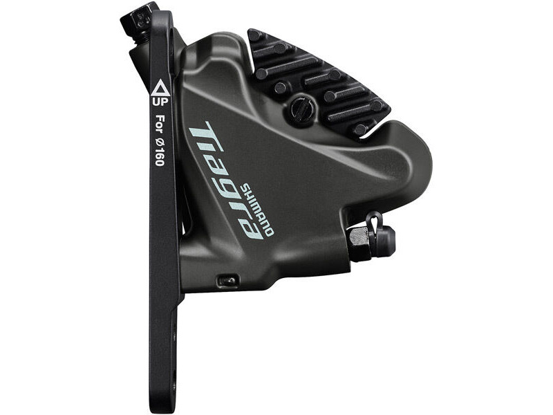 Shimano BR-4770 Tiagra calliper, flat mount, with adapter for 140/160 mm, front click to zoom image