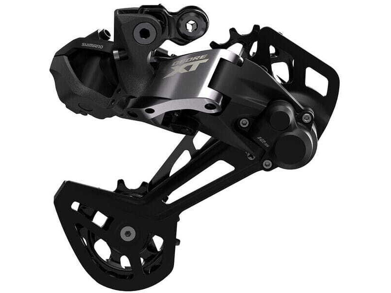 Shimano RD-M8150 DEORE XT Di2 rear derailleur, SGS long cage, 12-speed, Shadow+ click to zoom image