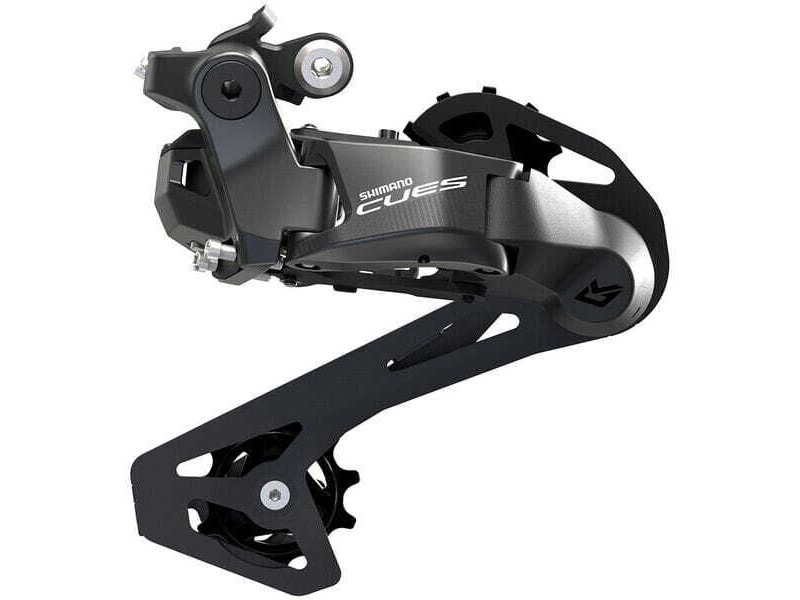 Shimano RD-U6070 CUES Di2 Rear Derailleur, GS medium cage, 11-speed, shadow design click to zoom image