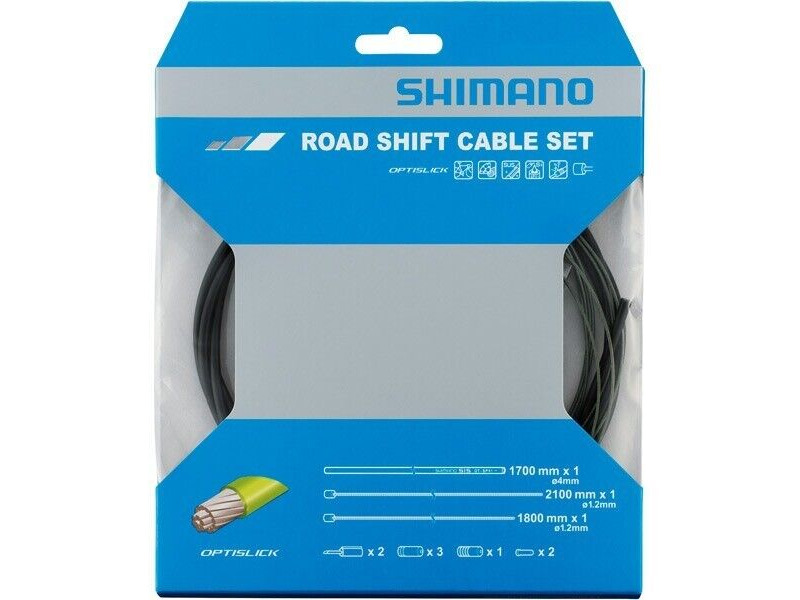 Shimano 105 5800 / Tiagra 4700 Road gear cable set, OPTISLICK coated inners click to zoom image