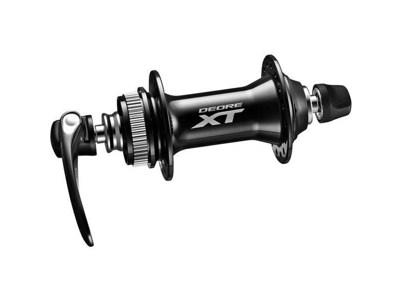 Shimano HB-M8000 Deore XT front hub for Centre-Lock disc, 32 hole Q/R, black click to zoom image
