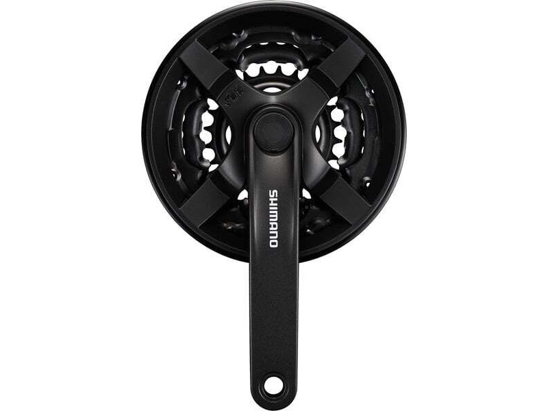 Shimano FC-TY301 chainset 42 / 34 / 24, 6/7/8-speed, 150 mm click to zoom image