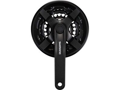 Shimano FC-TY301 chainset 42 / 34 / 24, 6/7/8-speed, 150 mm click to zoom image
