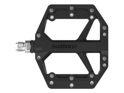 Shimano PD-GR400 flat pedals, resin with pins, black click to zoom image