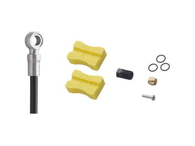 Shimano SM-BH90-JK straight connection hose, rear, 1700mm, black