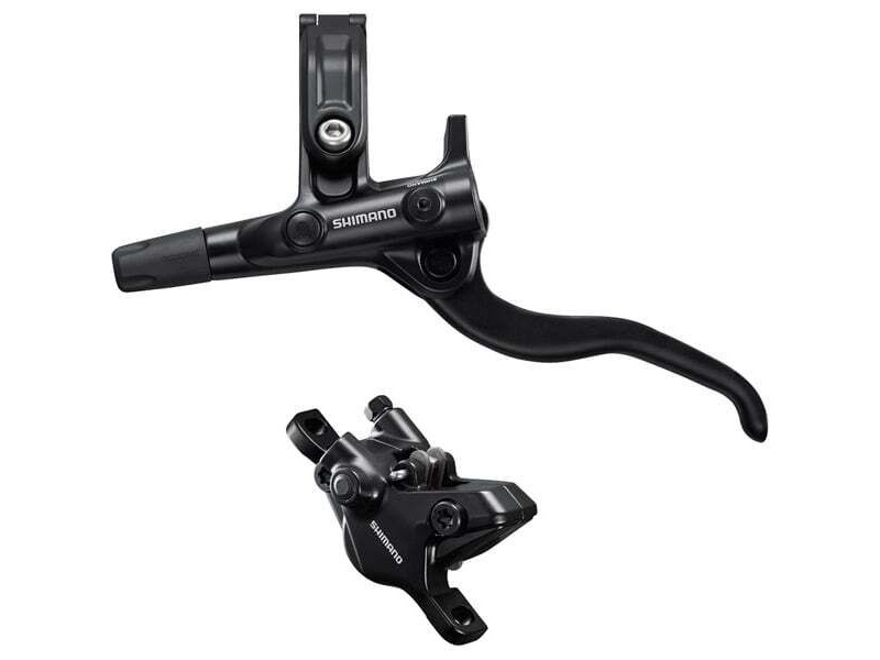 Shimano BR-MT410/BL-M4100 Deore bled brake lever/post mount 2 pot calliper click to zoom image
