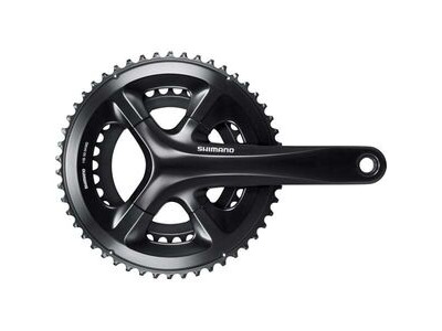 Shimano FC-RS510 double chainset, 50/34T, for 135/142 mm axle, 172.5 mm, black