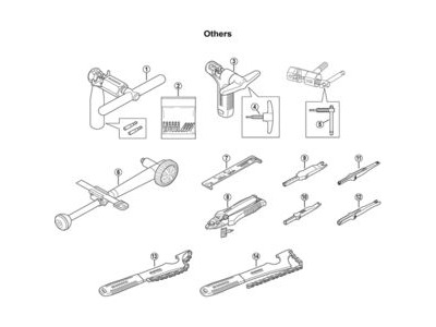 Shimano TL-CN29 chain cutter tool 12-speed click to zoom image